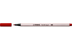 Brushstift STABILO Pen 568/48 karmijnrood