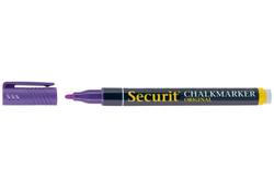 Krijtstift Securit SMA-100 rond ass 1-2mm blister à 4st