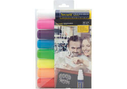 Krijtstift Securit SMA-720 blok ass 7-15mm blister à 8st