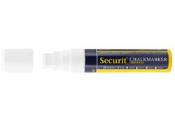 Krijtstift Securit SMA-720 blok wit 7-15mm blister à 8st