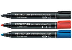Viltstift Staedtler 352 rond blauw blauw