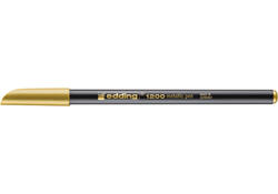 Fineliner edding 1200 053-054 fijn zilver en goud blister à 2 stuks