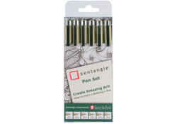 Fineliner Sakura Zentangle tool set 6delig