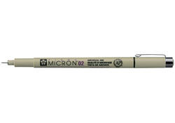 Fineliner Sakura pigma micron zwart 0.3mm