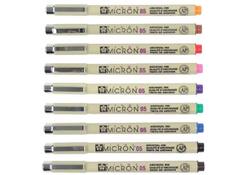 Fineliner Sakura Pigma Micron assorti etui à 9 stuks