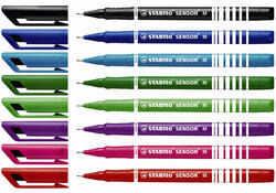 Fineliner STABILO Sensor 187/40 medium rood