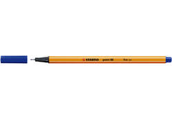 Fineliner STABILO point 88/41 fijn blauw