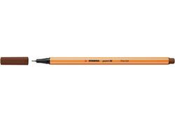 Fineliner STABILO point 88/45 fijn bruin
