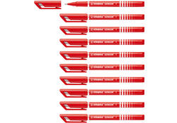 Fineliner STABILO Sensor 189/40 fijn rood