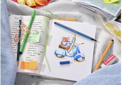 Viltstift STABILO Pen 68/51 medium turquoiseblauw
