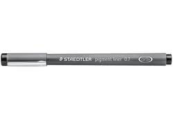 Fineliner Staedtler Pigment 308 zwart 0.7mm