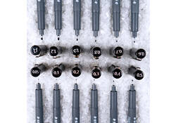 Fineliner Staedtler Pigment 308 zwart 0.5mm