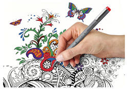Fineliner Staedtler Pigment 308 zwart 0.5mm