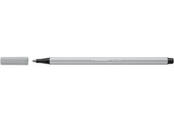 Viltstift STABILO Pen 68/94 medium lichtgrijs
