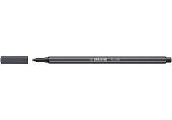 Viltstift STABILO Pen 68/97 medium diepkoud grijs