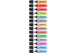 Markeerstift STABILO BOSS Original 70/6 pastel assorti etui à 6 stuks