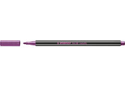 Viltstift STABILO Pen 68/856 medium metallic roze