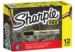 Viltstift Sharpie rond Pro 1.5-3mm zwart