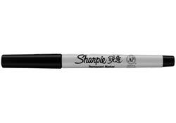 Viltstift Sharpie rond ultra fine zwart blister à 2 stuks
