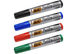 Viltstift Bic 2000 ecolutions rond large zwart
