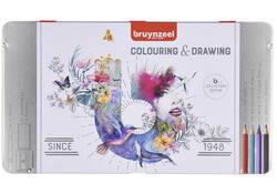 Kleurpotloden Bruynzeel 70-delig assorti