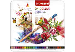 Kleurpotloden Bruynzeel Expression colour blik à 24 stuks
