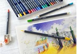 Kleurpotloden Faber-Castell Goldfaber assorti blik à 12 stuks