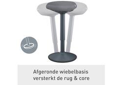 Actieve stakruk Leitz Ergo met comfortzitting