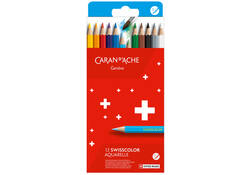 Kleurpotloden Caran D'ache aquarel doos à 12stuks