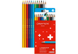Kleurpotloden Caran D'ache aquarel doos à 12stuks