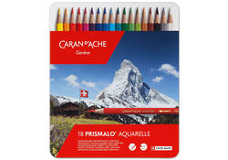 Kleurpotloden Caran d'Ache Prismalo 18 stuks assorti