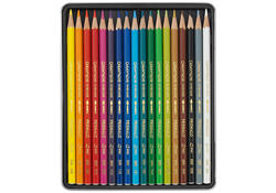 Kleurpotloden Caran d'Ache Prismalo 18 stuks assorti