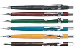 Vulpotlood Pentel P205 HB 0.5mm zwart