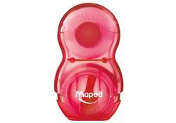 Puntenslijper Maped Loopy 1gaats met gum display á 24 stuks assorti