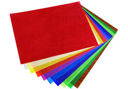 Transparant papier Folia 18.5x29.7cm 42gr 10 vel 10 kleuren