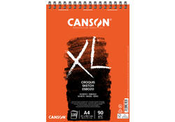 Schetsblok Canson XL Croquuis A4 90gr spiraal 120vel