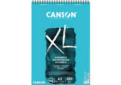 Aquarelblok Canson XL A3 30v 300gr spiraal
