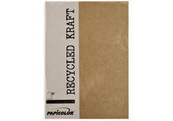 Kopieerpapier Papicolor A4 220gr 6vel kraft bruin
