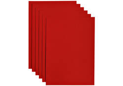 Kopieerpapier Papicolor A4 100gr 12vel rood