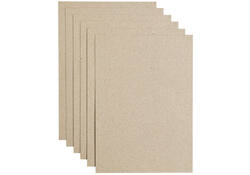 Kopieerpapier Papicolor A4 220gr 6vel kraft grijs