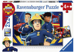 Puzzel Sam helpt je uit de brand 2 x à 24 stukjes