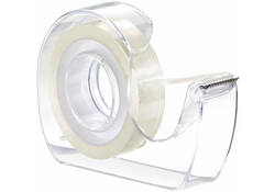 Dubbelzijdige plakband Tesa film 12mmx7.5m met dispenser