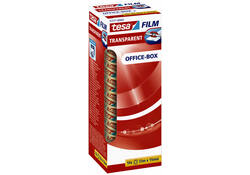 Plakband tesafilm® 33mx15mm transparant 10 rollen