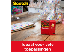 Plakband Scotch 700 Super Hold 19mmx25.4m transparant