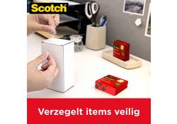 Plakband Scotch 700 Super Hold 19mmx25.4m transparant