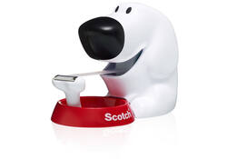 Plakbandhouder Scotch C31 hond + 1rol 19mmx7.5m