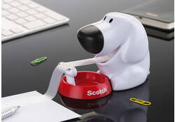 Plakbandhouder Scotch C31 hond + 1rol 19mmx7.5m
