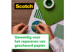 Plakband Scotch Magic 810 12mmx33m onzichtbaar mat
