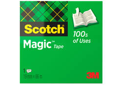 Plakband Scotch Magic 810 19mmx66m onzichtbaar mat
