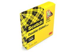 Plakband Scotch 665 12mmx22.8m dubbelzijdig